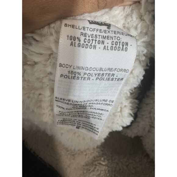 Women’s Levi’s Blue Jean Sherpa Trucker Jacket Size Medium EUC - Picture 5 of 7